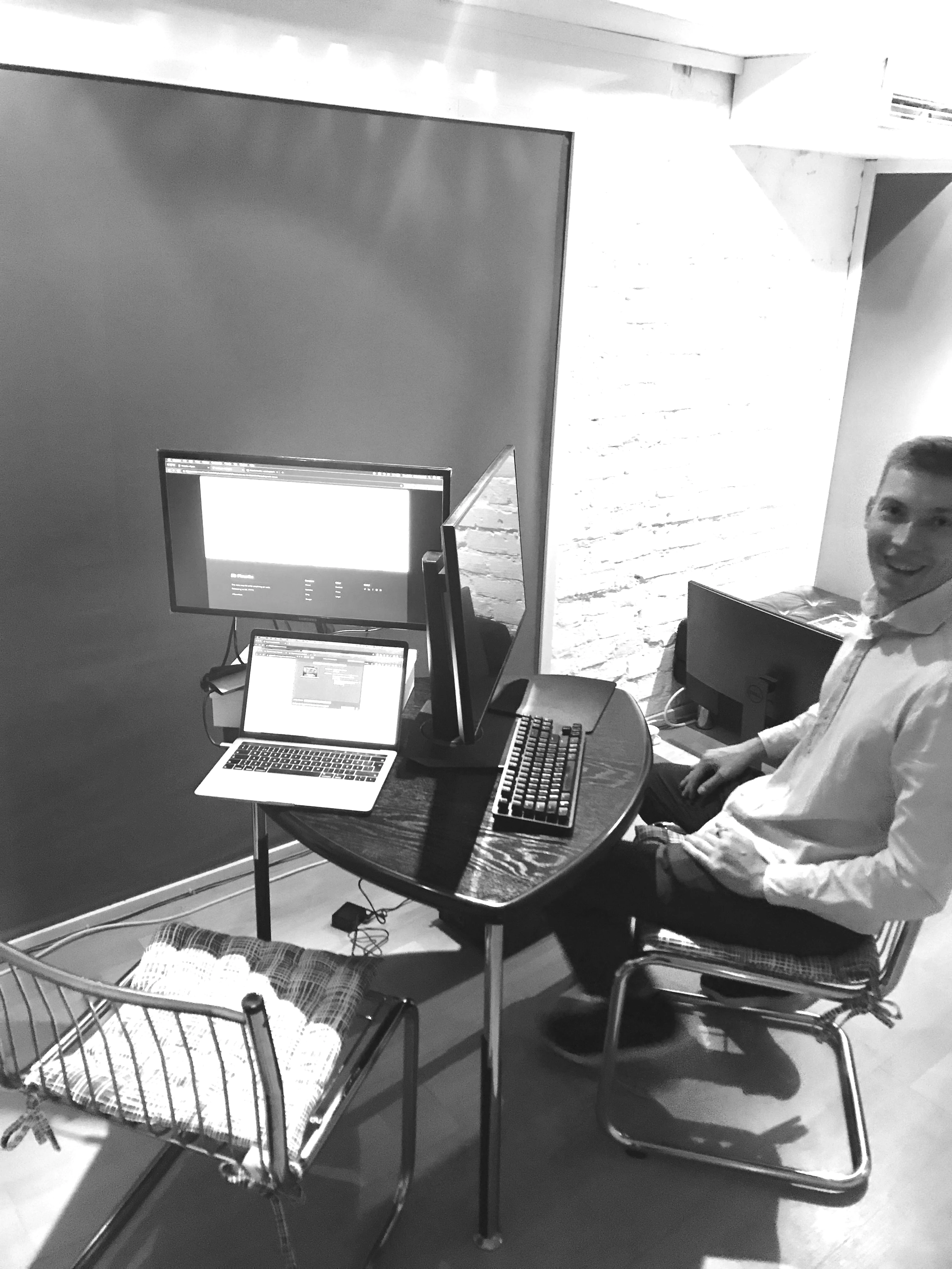 Flow AI's first office, September 2020