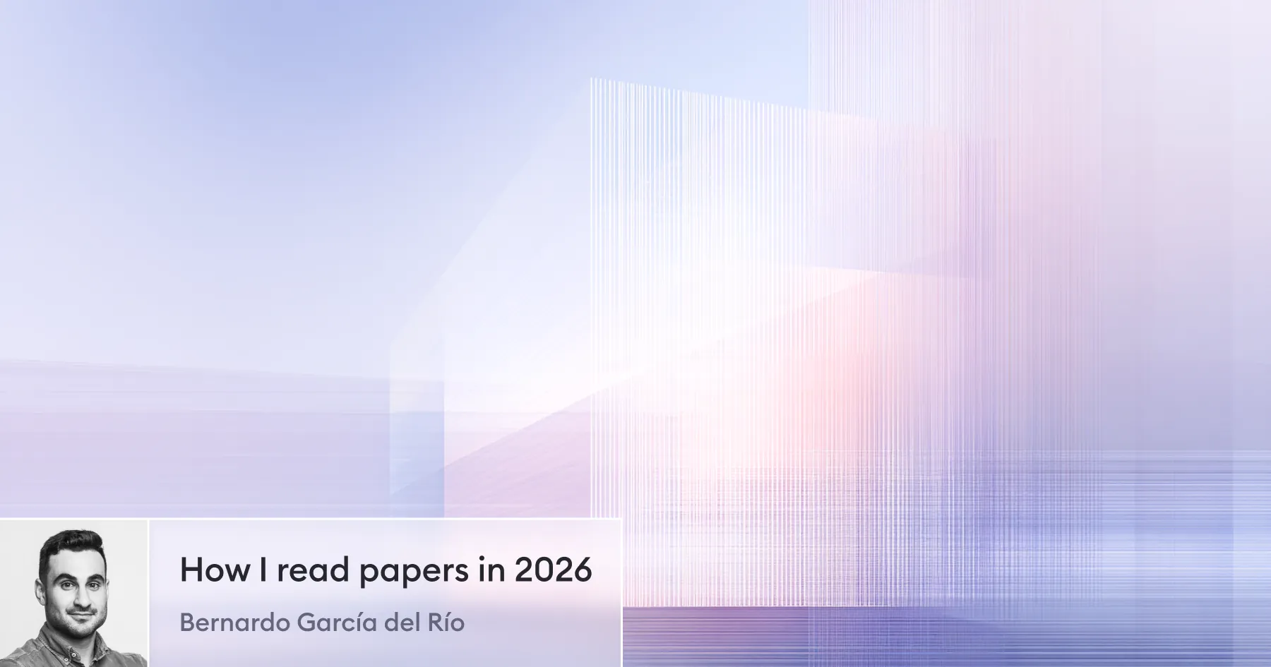 How I read papers in 2026